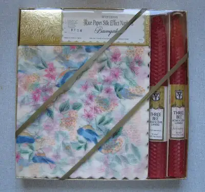 Set Serviettes / Bougies., View more