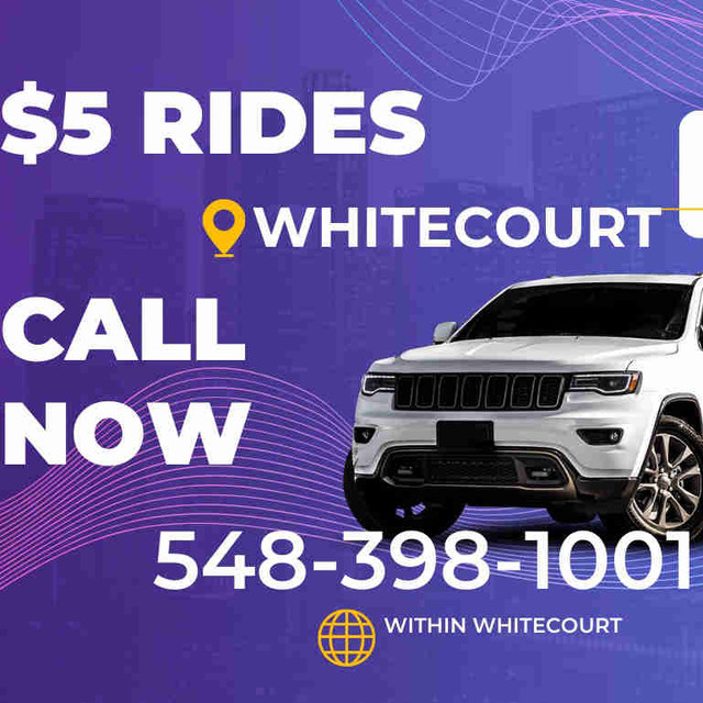 Rides taxi carpool within whitecourt dans Covoiturage  à Ville d’Edmonton
