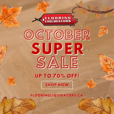  October Mega Flooring Sale – Up to 70% OFF! , View more