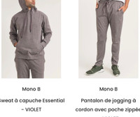 Ensemble neuf de jogging MonoB homme