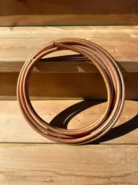 3/8” Couled Copper Pipe 13’