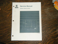 Onan HDCAA, HDCAB, HDCAC GenSet Generator  Service Manual