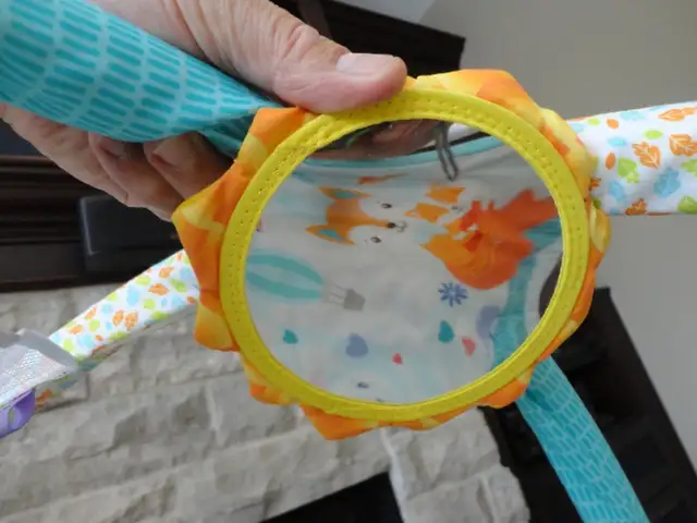 Baby Clementoni Play Gym Mat in awesome shape in Playpens, Swings & Saucers in Kitchener / Waterloo - Image 3