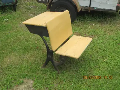 antique school desk, View more