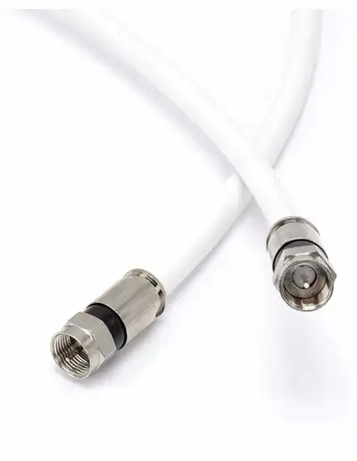 Good for cable tv and satellite tv Various lengths from 3ft to 50ft Price varies but very cheap. Con...