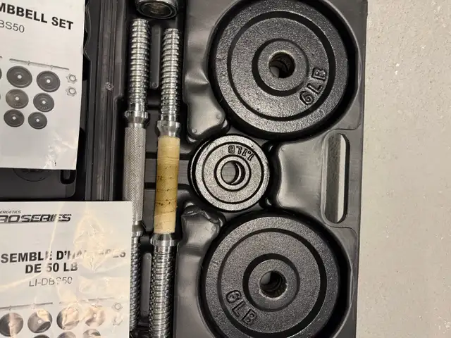 Energetics 50lb Dumbbell Set64840231798403122