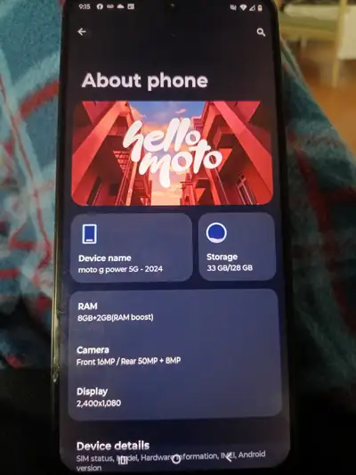 MOTOROLA POWER 5G 2024. MUST GO NOW. HIGHEST OFFER TAKES IT, View more