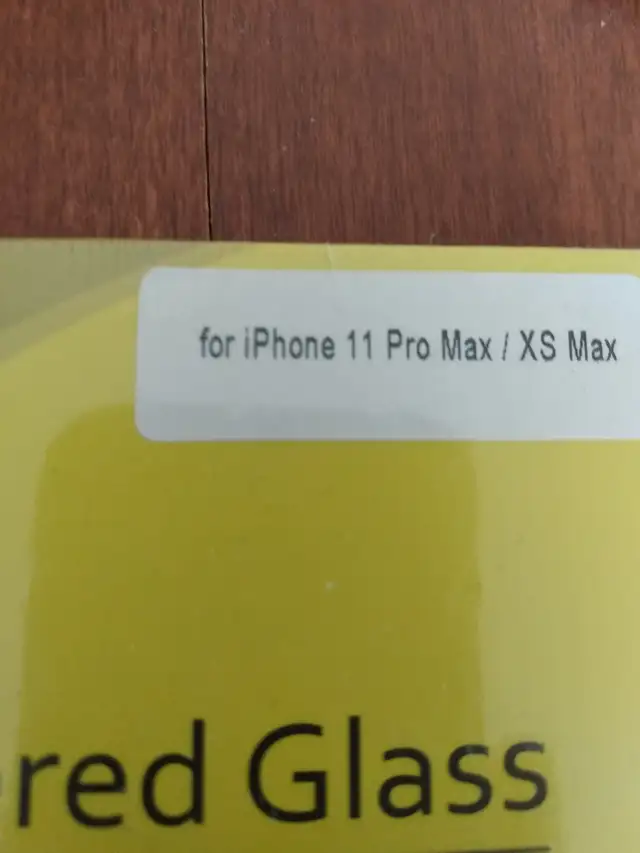 JETech Screen Protector for iPhone 11 Pro Max and iPhone Xs in Cell Phone Accessories in Oshawa / Durham Region - Image 3