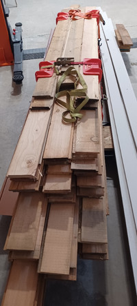 Fir 1 x 6 shiplap lumber