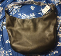 Brand New - Black Leather Purse 