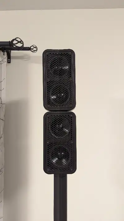 Yorkville EXM400 PA with subwoofer, mixer - excellent condition, View more
