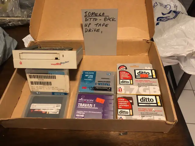 Computer- Tape Back-up Kit - OMEGA -DITTO in System Components in Markham / York Region - Image 2