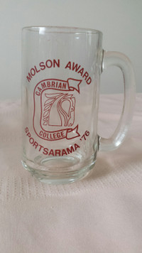 Vintage Cambrian College Beer Mugs / glasses