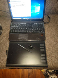 Hp notebook w drawing tablet