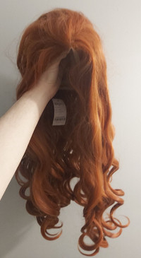 Long Hair Red Wig