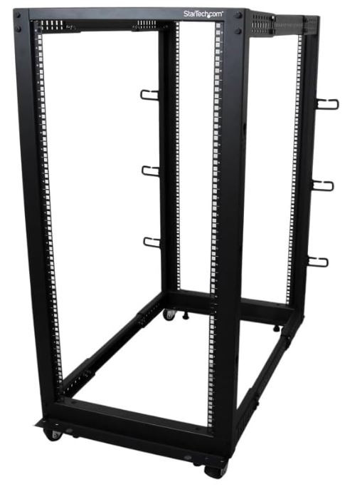 StarTech 25U Adjustable Depth Open Frame 4-Post Server Rack with in Networking in Ottawa