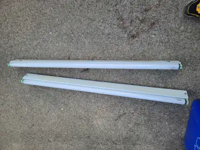 free two 4 ft single fluorescent ballasts with working bulbs, View more