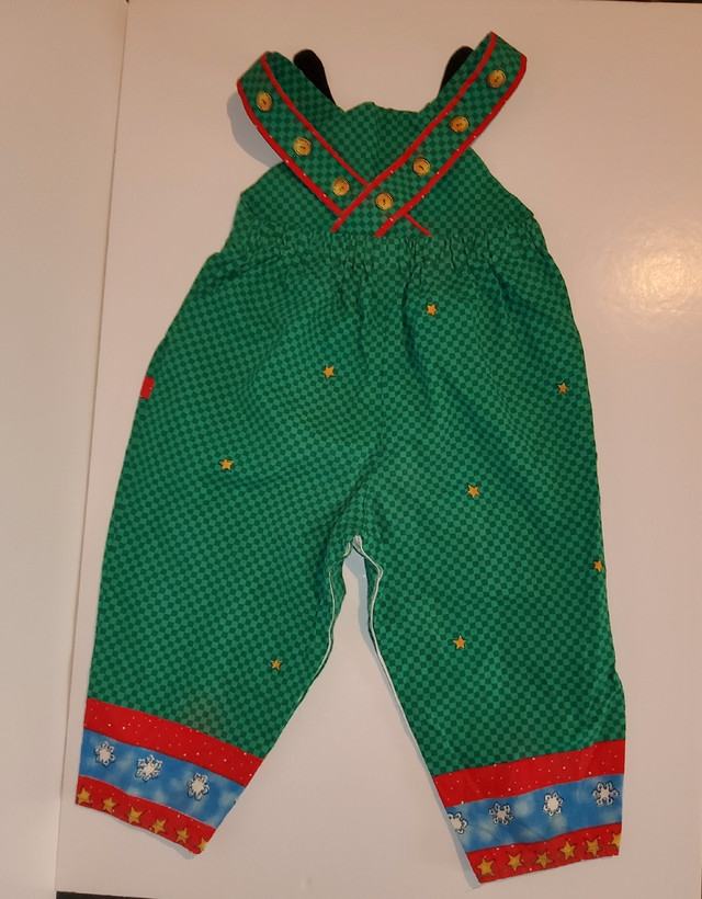 Baby Toddler Reindeer Overalls,Xmas Book &amp; Elf Socks in Multi-item in Truro - Image 2