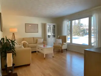 Welcome to this beautifully renovated bungalow on Blais Street: a bright and spacious 3-bedroom, 1.5...