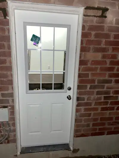 Contact for egress window,side door,patio door,garage door,concrete cutting,coring,demo ,raillings,s...