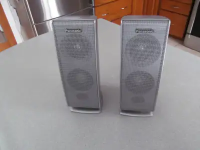 A PAIR OF PANASONIC SPEAKERS, View more