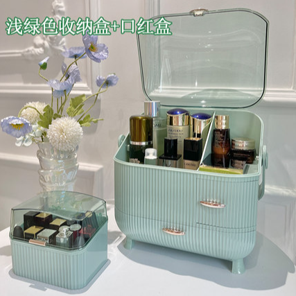 Cosmetic Storage Box w/ Drawers & Lipstick Box Makeup Organizer in Storage & Organization in Oakville / Halton Region - Image 2