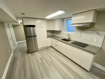 1-Bedroom Basement Apartment for Rent Fully renovated, modern, legal unit in Woodbridge(HWY7/Weston...