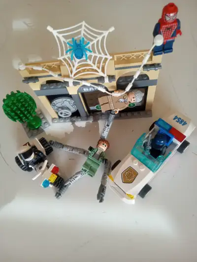 Lego 4854 Doc Ock's Bank Robbery complete, View more