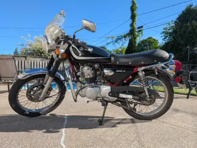 Selling my gorgeous, low-mileage vintage-style cafe racer because I’ve officially upgraded to a bigg...