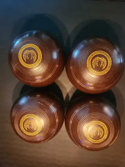 Henselite Size 3 gripped heavy lawn bowling balls, View more