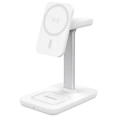 Energizer 3-in-1 7.5W Magnetic Wireless Charger (WCP304) - White, View more