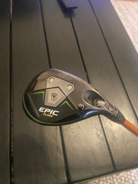 Callaway Epic Flash 3 Hybrid - Upgraded Tour AD X-Stiff Shaft