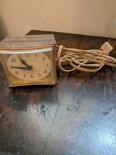 Vintage general electric electric clock, View more