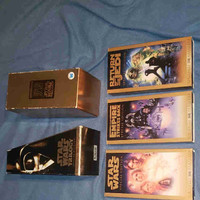 Star wars original VHS boxset 