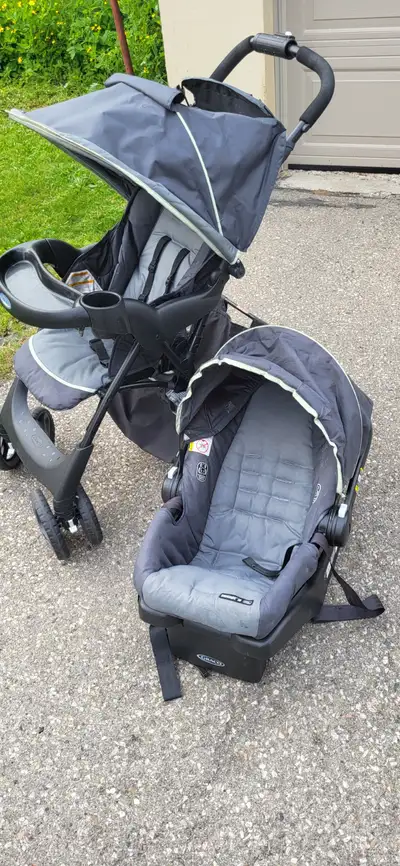 Baby stroller and car seat, View more