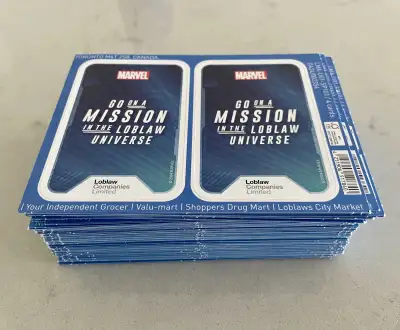 English Marvel Mission Cards (Laval), View more