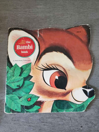 1981 Walt Disney "The Bambi Book"