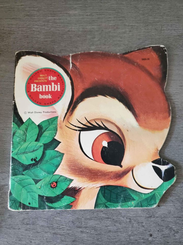 1981 Walt Disney "The Bambi Book" in Children & Young Adult in Edmonton