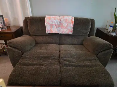 Free two-seater reclining couch, View more