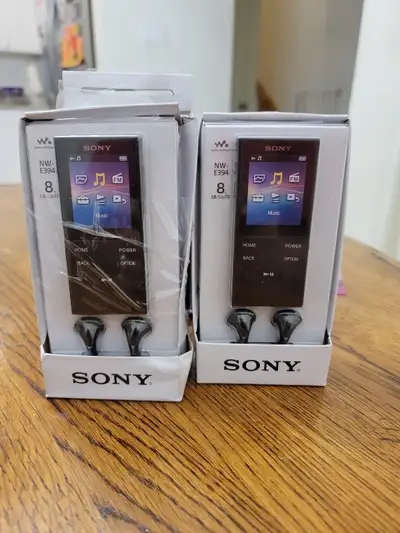Sony Walkman 8GB Digital Music Player (NWE394/B) - Black, View more