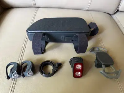 Bike Accessories Bags Mounts Lights Bells NEW, View more