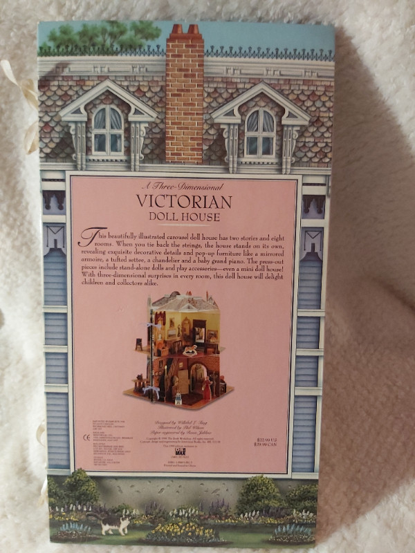 Cute & Collectible Three-Dimensional Victorian Doll House! in Arts & Collectibles in Saint John - Image 2