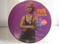 BILLY IDOL  TO BE A LOVER PICTURE DISC 45RPM VINYL RECORD