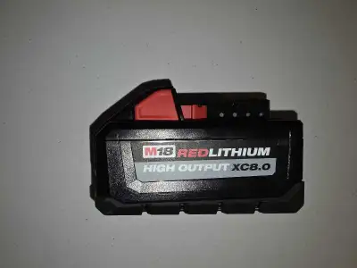 New Milwaukee 8Ah battery , View more