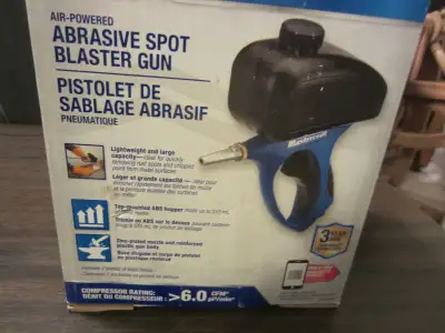 Mastercraft Air Powered Abrasive Spot Blaster Gun, View more