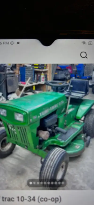 1974 turf trac rider iron block 10/34, View more