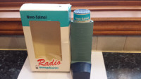 VINTAGE/ANTIQUE RADIO - SHAPE OF INHALER &THERMOS STOPPER #767