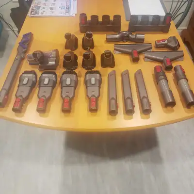 These Dyson tools that includes a variety of tools and brushes for your Dyson V series vacuum cleane...
