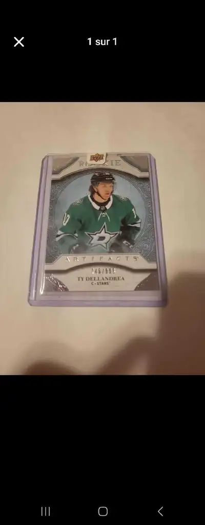 Carte de Hockey Upper Deck Ty Dellandrea, View more