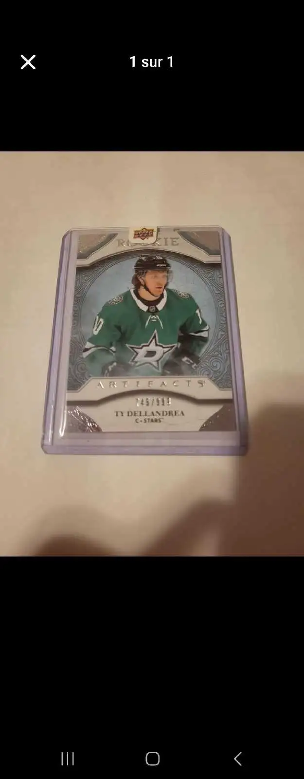 Carte de Hockey Upper Deck Ty Dellandrea in Hockey in Laval / North Shore - Image 2